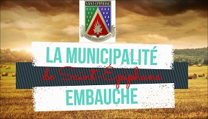 Municipalité embauche (image titre) (vignette)