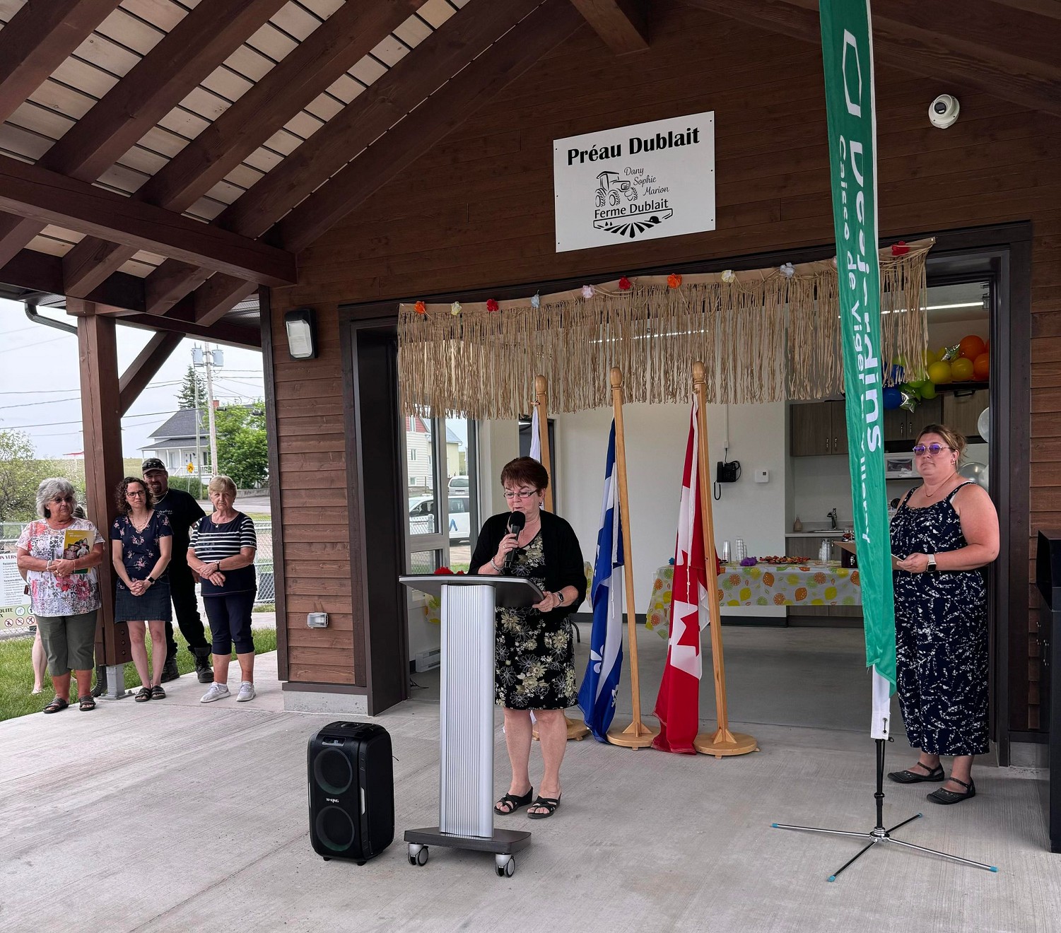 Inauguration des jeux d’eau - Discours mairesse